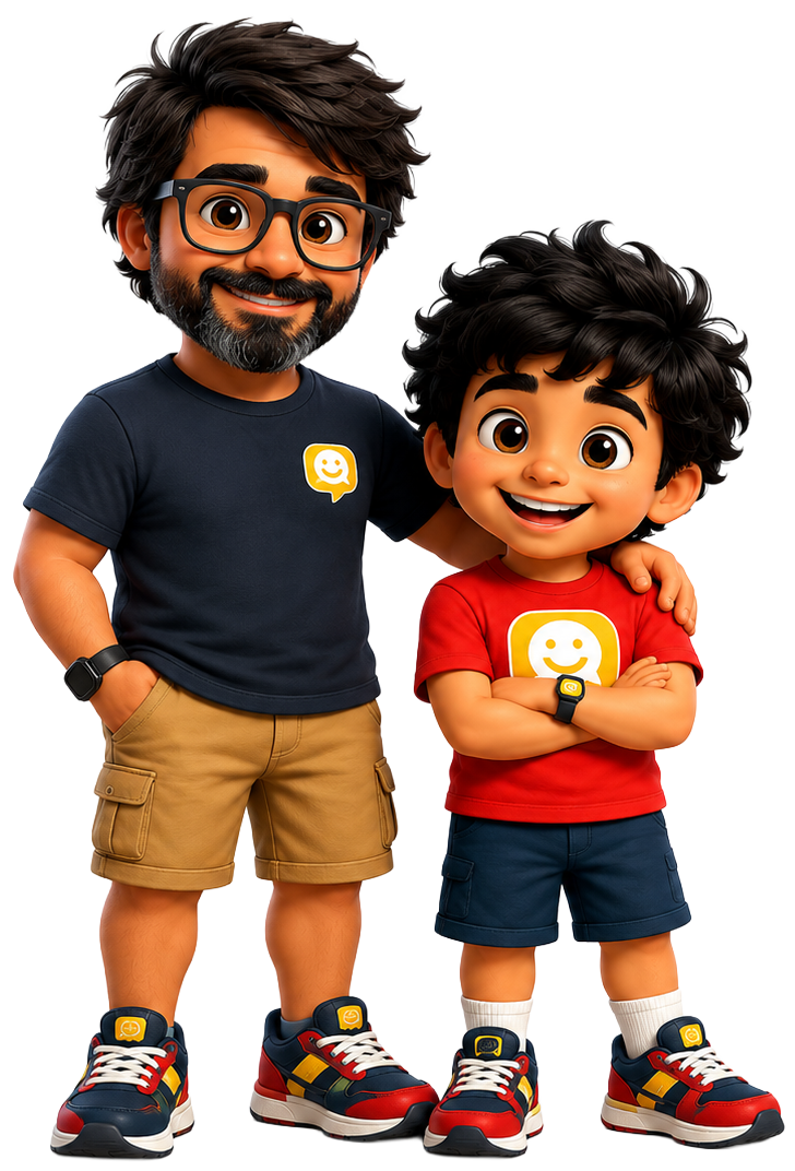 Vinicius et Ian, les deux fondateurs d'AnimatiQ