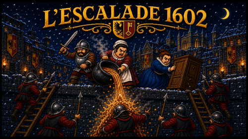 Capture du jeu L'Escalade 1602